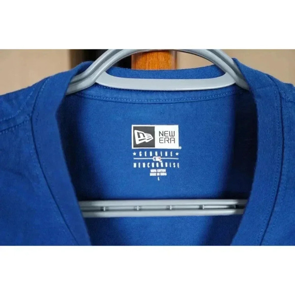 New Era NY METS MLB Baseball Tshirt Men's L #427 - Picture 6 of 6